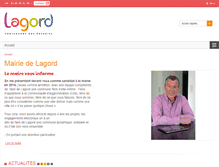 Tablet Screenshot of lagord.fr